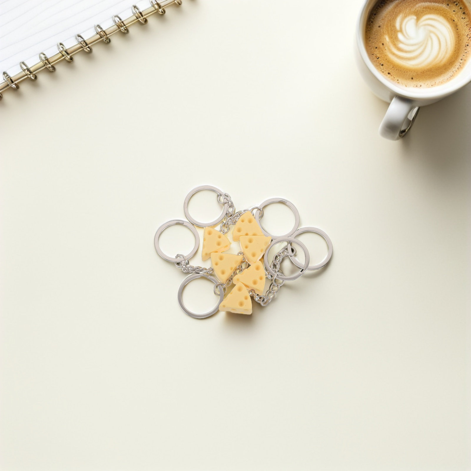 20Pcs Mini Resin Cheese Keycha - Mini Backpack Purse recension och pris