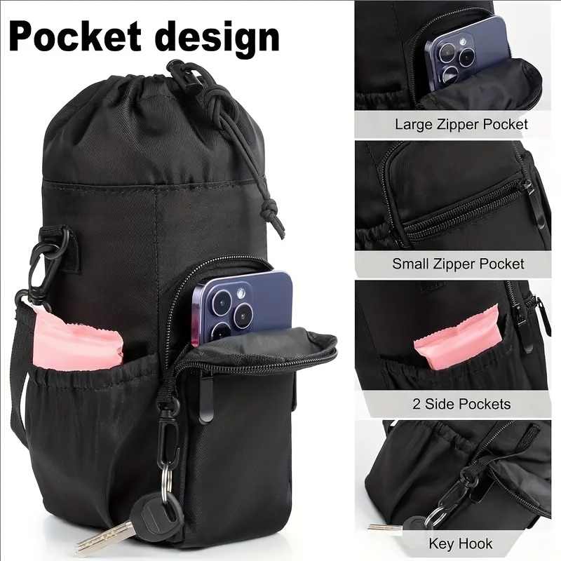 Portable Water Bottle Bag with - Hydration Pack Outdoor recension och pris