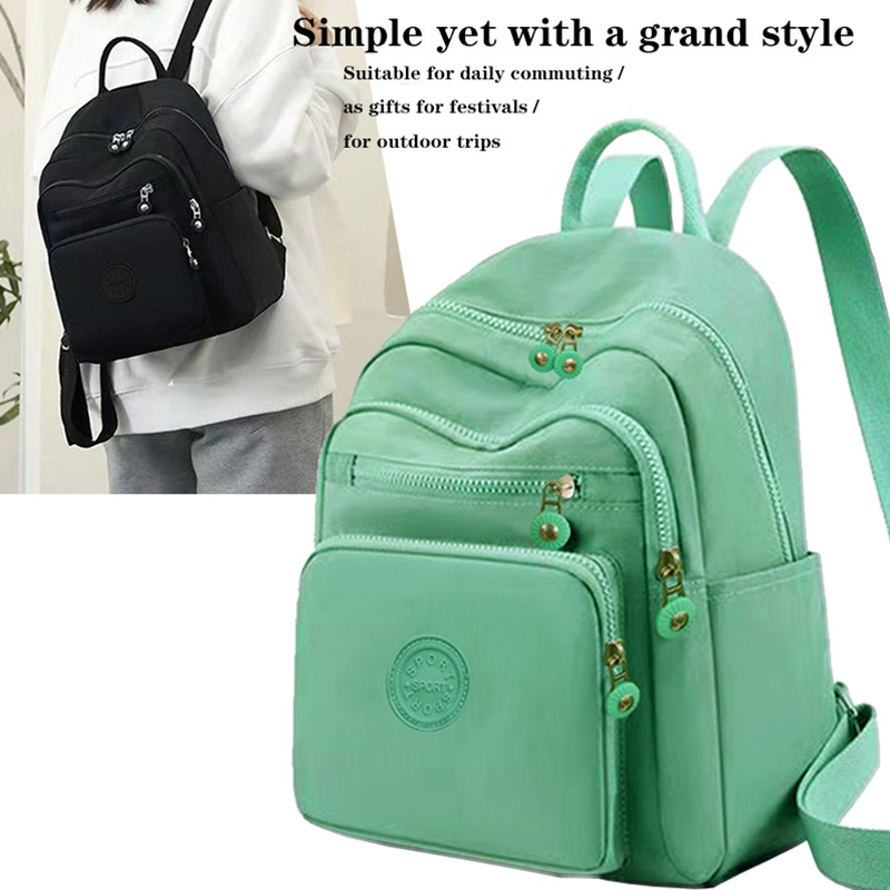 Elegant Stylish Multi-Color Ba - Canvas Backpack Casual recension och pris