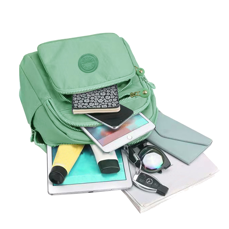 Elegant Stylish Multi-Color Ba - Canvas Backpack Casual recension och pris
